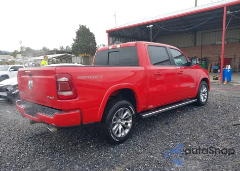 2021 Ram 1500 Laramie 4X4 5'7 Box z USA, uszkodzony, nr VIN 1C6SRFJT2MN718658